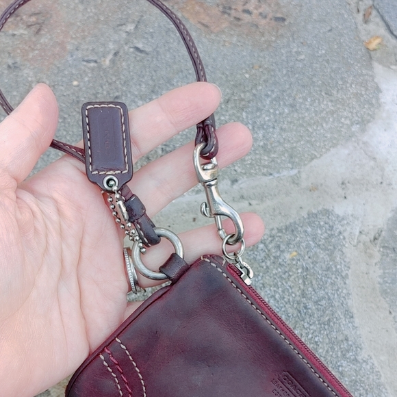 Coach Leather Wristlet - Picture 4 of 5